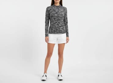 bluzki czarne mohito: Atmosphere, Golf damski, rozmiar S — 7