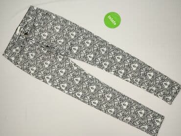 jeansy z serduszkami: Jeansy damskie, rozmiar 2XS — 2