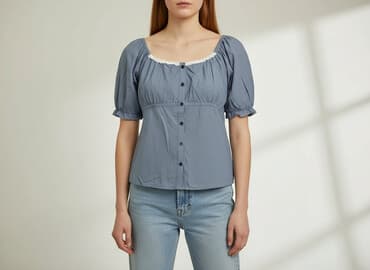 mohito marynarka niebieska: MB, Bluzka damska, M — 7