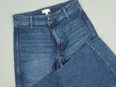 jeans cargo: H&M, Jeansy damskie, rozmiar L — 1