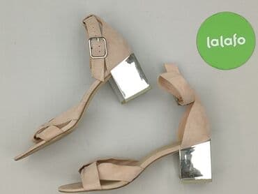 srebrne sandały reserved: Reserved, Sandały damskie, 41 — 4