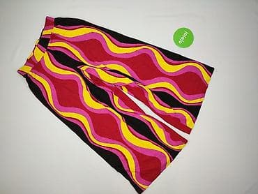 lambada spodnica: Damskie spodnie culottes z efektownym, falistym wzorem w kolorach — 2