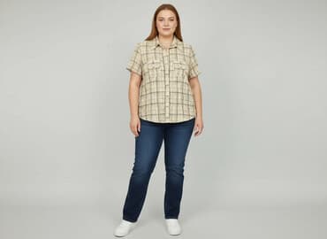 koszula w paski bershka: Koszula damska, rozmiar XL — 7