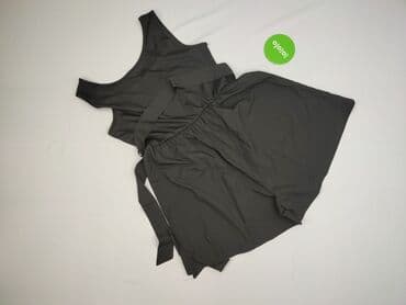 satynowe sukienki mini: Kombinezon damski, rozmiar S — 3