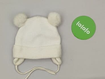 czapka zimowa wiązana dla niemowlaka: Cap, 9-12 months, condition - Very good — 2