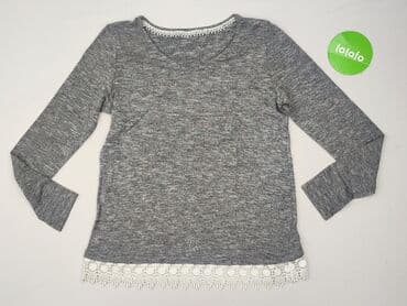 szara bluzka damska: Bluzka damska, rozmiar S — 2