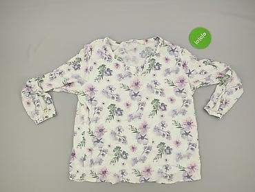 biale ponczo: Bluzka damska, rozmiar 3XL — 2