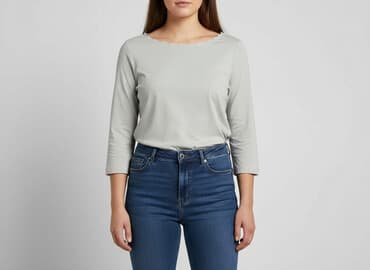 szara bluzka damska: Bluzka damska, rozmiar 2XL — 7