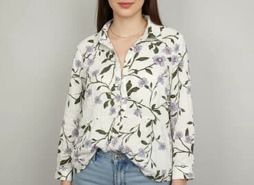 białe luźna bluzki: Beloved, Bluzka damska, rozmiar M — 6