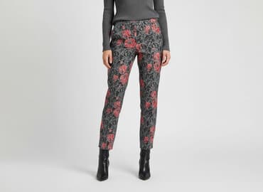 spodnie cyfrowa flora: Asos, Spodnie materiałowe damskie, rozmiar M — 7