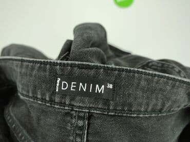 sinsay spodnie czarne z wysokim stanem: Denim, Jeans for men, size M — 4