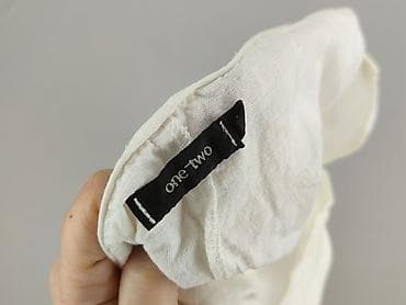 basic koszulka biala: White, Bluzka damska, rozmiar L — 5