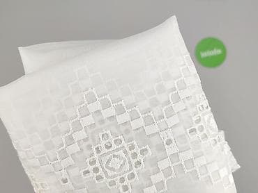 Дім і сад: Biała firanka z haftem - Delikatna, półprzezroczysta tkanina w — 4