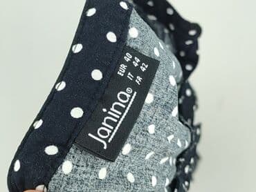 czarne bluzki w biale grochy: Janina, Bluzka damska, L — 4