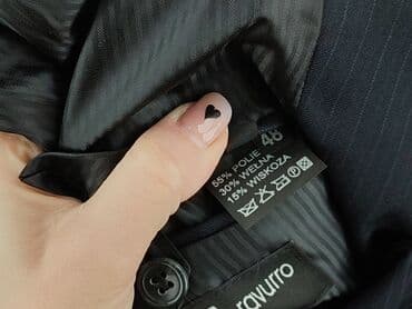 ubrania z piórami: Marynarka dla mężczyzn, rozmiar S — 5