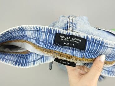 bluza z futrem: House of Denim, Jeansy dla mężczyzn, rozmiar M — 4