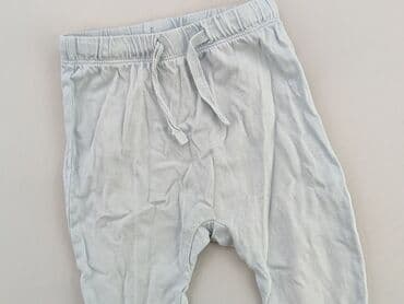 woskowane spodnie mohito: Baby material trousers, 6-9 months, 68-74 cm, H&M, condition - Good — 1