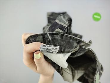 spodnie cargo decathlon: Męskie spodnie cargo QUATRO – rozmiar 32 - Wzór: moro/ciemny kamuflaż — 5
