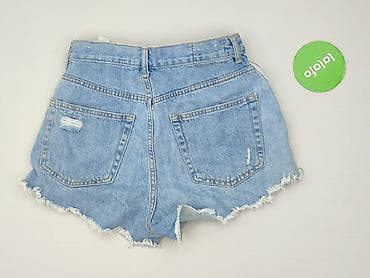 biale spodenki: Bershka, Szorty damskie, rozmiar M — 3