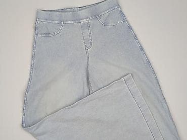 cargo cropp: Spodnie jeansowe, H&M, 10 lat, 146, stan - Bardzo dobry — 1