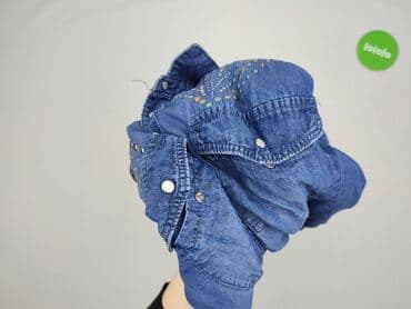 kurtki jeansowe damskie z aplikacjami: Koszula damska, S — 5