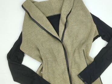 kurtki czarne z kapturem: Kardigan damski, rozmiar L — 2