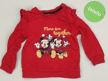 latynka koszulki: Sweatshirt, Disney, 12-18 months, condition - Very good — 2