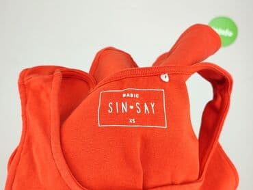 czerwona sukienka cropp: Sinsay, Top damski, rozmiar XS — 4
