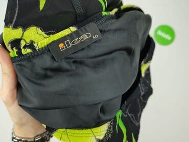 czarne spódnice plus size: Iska, Spódnica damska, rozmiar L — 6