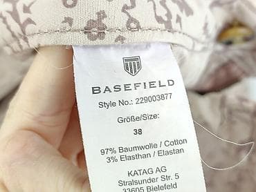 patchwork: Spodnie materiałowe damskie, rozmiar M — 4