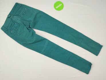 zielone jeansy: Jeansy damskie, rozmiar S — 3