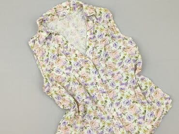 eleganckie bluzki w kwiaty: Koszula damska, rozmiar L — 1