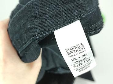 czarne dresy stradivarius: Marks & Spencer, Spodnie materiałowe damskie, rozmiar 2XL — 4