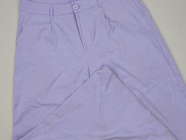 krótkie spodenki z szerokimi nogawkami: Spodnie materiałowe damskie, rozmiar 2XL — 1