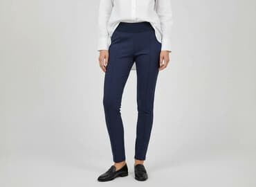 tommy hilfiger legginsy: Takko Fashion, Legginsy Eleganckie damskie, rozmiar S — 7