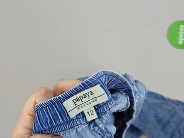 Women: Papaya, Material trousers for women, size L (EU 40) — 4