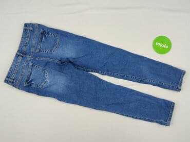 spodnie dla grubych: Spodnie jeansowe, DenimCo, 12 lat, 152, stan - Idealny — 3