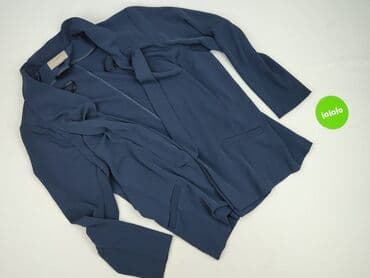 niebieska marynarka damska hm: H&M, Marynarka damska, rozmiar 2XL — 2