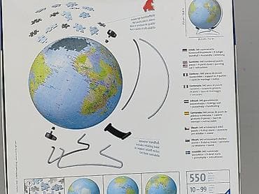 świat rysunek: Puzzle dla Młodzieży, stan - Bardzo dobry — 6