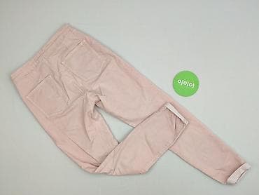 obcisłe dżinsy: Spodnie materiałowe damskie, rozmiar S — 3