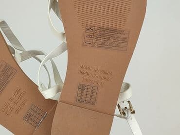 czarne sandały na koturnie born2be: Sandały damskie, rozmiar 37 — 4