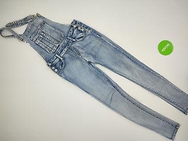 piqro: Fashion Jeans, Ogrodniczki damskie, rozmiar L — 2