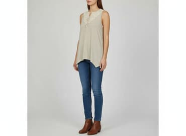 podkoszulka pod białą koszulę: By insomnia, Bluzka damska, rozmiar M — 7