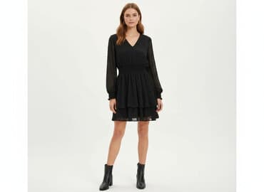 reserved satynowa sukienka: Sukienka damska, rozmiar L — 1