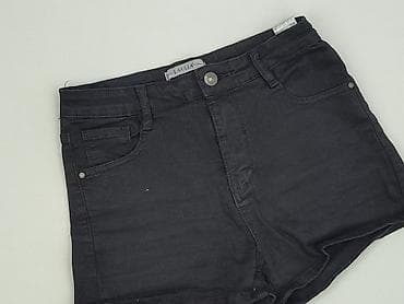 czarne jeansy pull: Szorty damskie, rozmiar M — 1