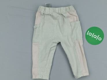 modne jeansy: Denim pants, 9-12 months, condition - Good — 3