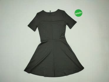 czarna sukienka mini h m: H&M, Sukienka damska, rozmiar S — 3