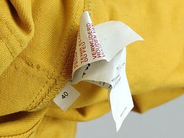 bluzka żółta w czarne paski: Twintip, Ogrodniczki damskie, rozmiar L — 5