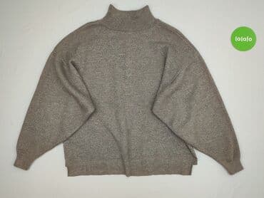 sweter w paski h: Women`s sweater, size 5XL (EU 50) — 3