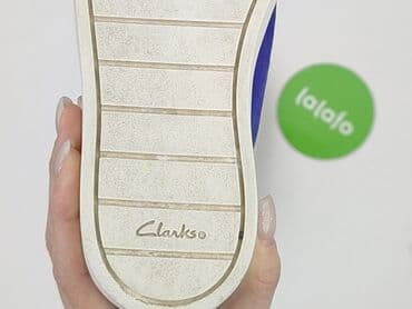 klapki z duzym futerkiem: Buty sportowe Clarks, 32, Używany — 4
